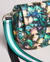 <P>Flirty Texture Branded Webbing Satchel Bag</P>